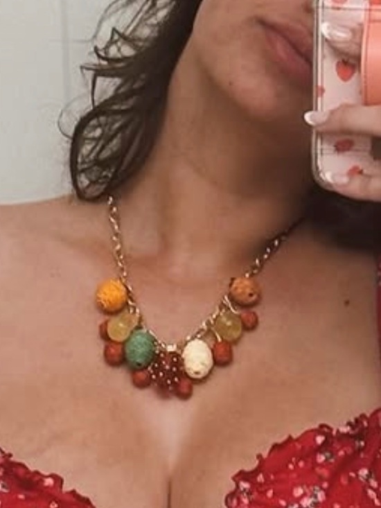 a new day Jewelry - 🔘 a new day Gold-Tone Necklace with Multicolor Fruit Charms